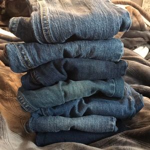 Girls’ Jean lot (size 8 - one size 7)